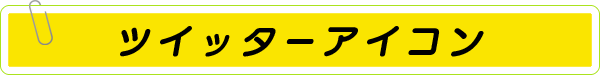 ツイッターアイコン